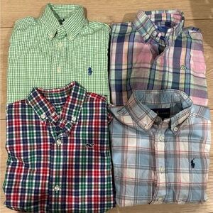Boys button up lot: Vineyard Vines, Ralph Lauren & J.Bailey